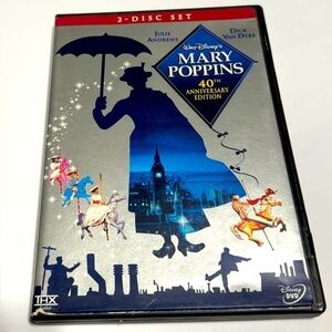 Disney’s Mary Poppin’s 2 Disc DVD Set, 40th Anniversary Edition